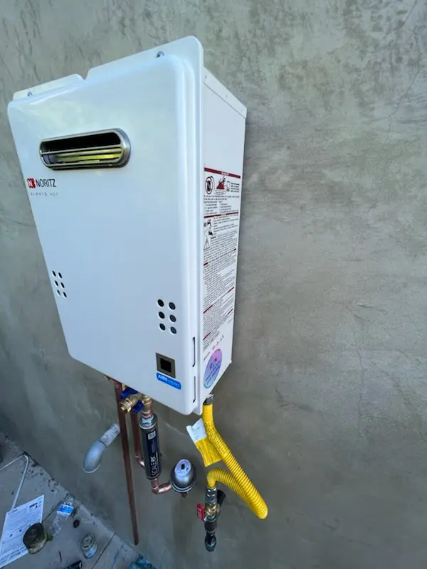 Tankless water heater installation for Worcester homes